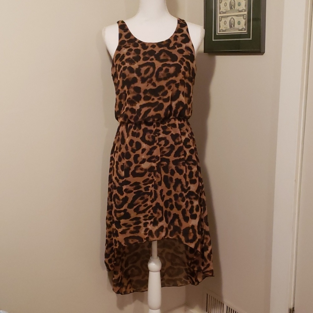 Leopard dress - size small